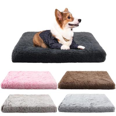 Plush Square Dog Kennel Cat Mat Pet Kennel Deep Sleep Dog Sofa Bed Pet Supplies Puppy Bed Beds for Dogs