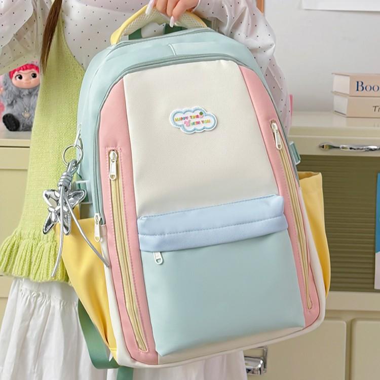 Schoolbag wholesale new student schoolbag Japanese backpack trend casual large capacity travel backpack high value bag