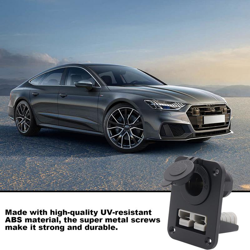 Vehicle Plug Panel 240W Marine Boat Socket Panel Outlet Panel 50A RV Socket Panel Plug-In Combination Panel For Cars Marine