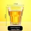 ZISIZ Octagonal Tempered Glass Wine Glass