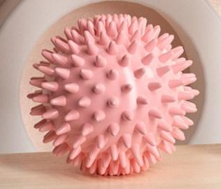 Fascia Ball, Plantar Massage Ball, Relaxation Yoga Fitness Ball, Waist, Back, Neck Stretch Fascia Ball розовый