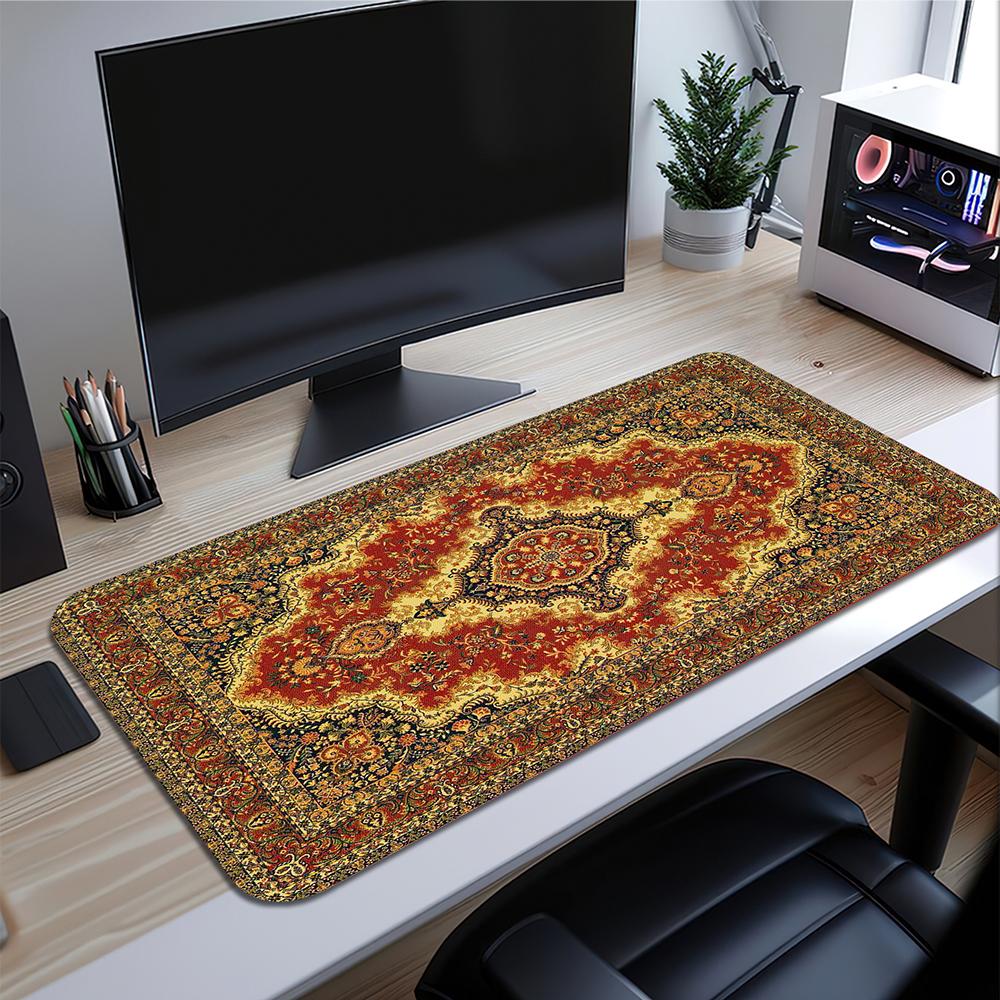 Alfombrilla Mouse Playmat Mat Xxl Size Persian Carpet Mouse Pad Computer Mousepad Gamer Mouse Mat  Carpet Keyboard Pads Xcm