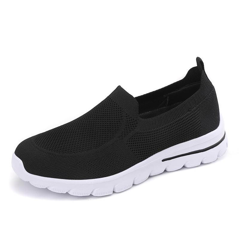 Fashion Women's Casual Flats Shoes Outdoor Lightweight Walking Shoes Summer Comfortable Breathable Mesh Shoes New Hollowing Shoes
