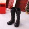 1 Pair Mini Boots Cute Decorative PVC 1:12 Miniature Rain Boots Dollhouse Accessories Scene Props