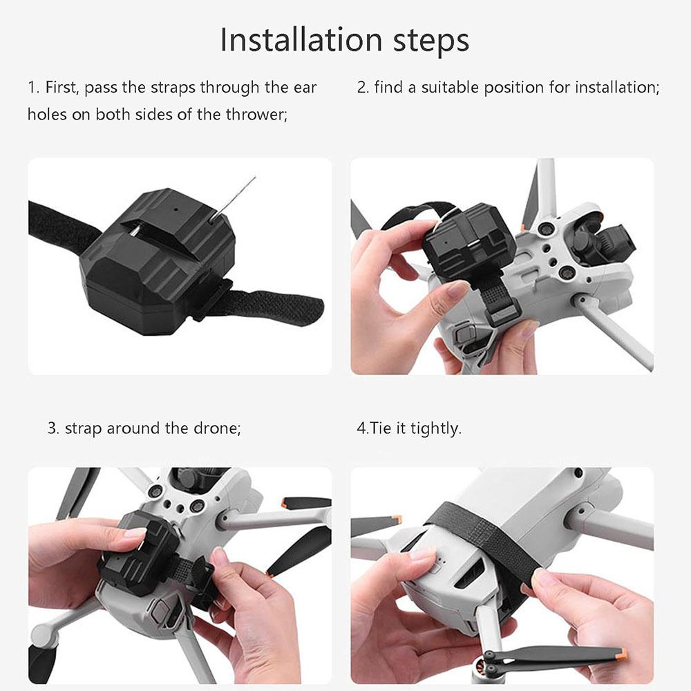 Airdrop Dropper Remote Control Thrower For DJI Mini 3 Pro/Mini 2/Mini SE