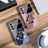 Circle New Dragon Head For Samsung A 73 72 71 A70 56 55 54 A53 52 A51 A50 42 A35 A34 33 32 31 26 25 24 23 22 30 glass phone case