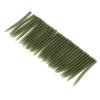 30PCS 51MM Carp Fishing Tackle Rubber Anti Tangle Sleeve Terminal Tips (Dark Green)