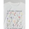 Summer Floral Round Neck Women's T-Shirt