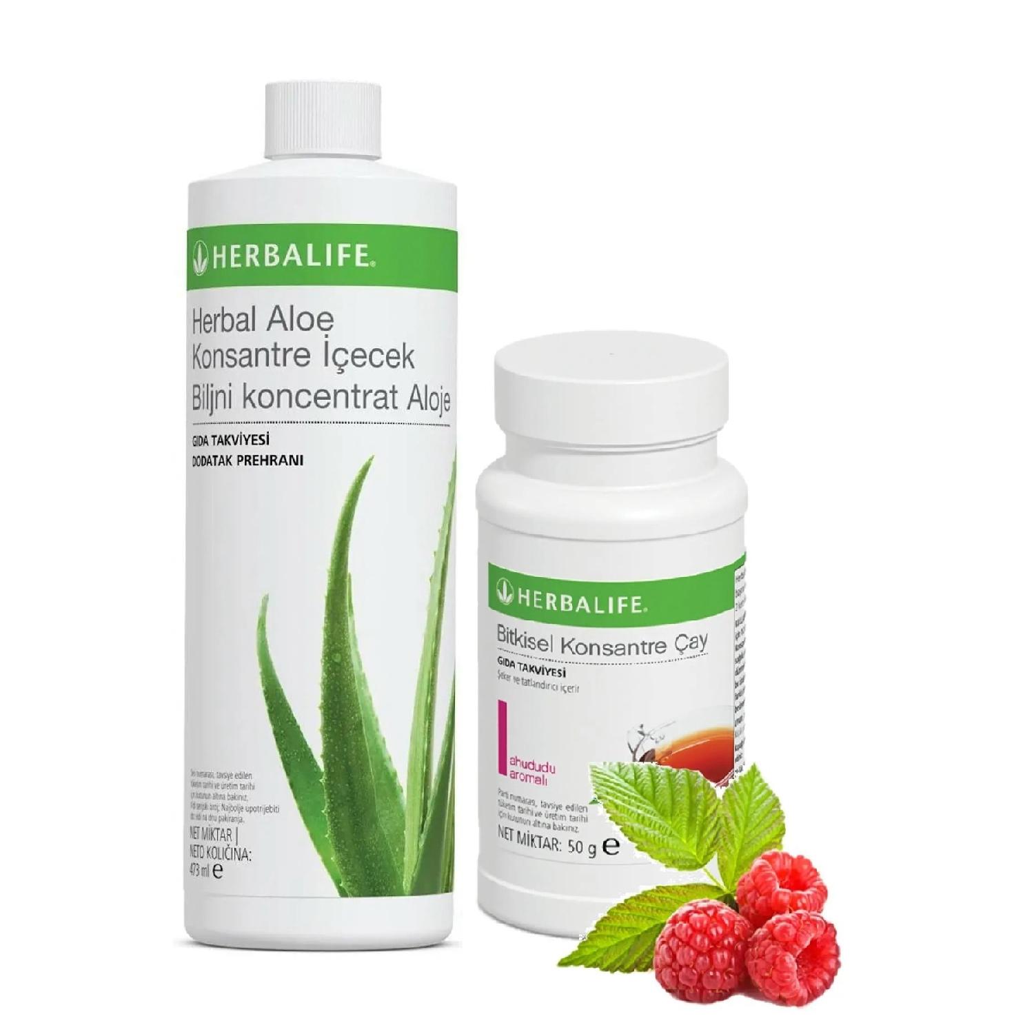 

Herbalife Сок алоэ со вкусом малины 50 г Чай