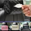 Elegant Car Tissue Holders PU Leather Large Capacity Tissue Box Designed for Easy Installation & Maximums Capacity