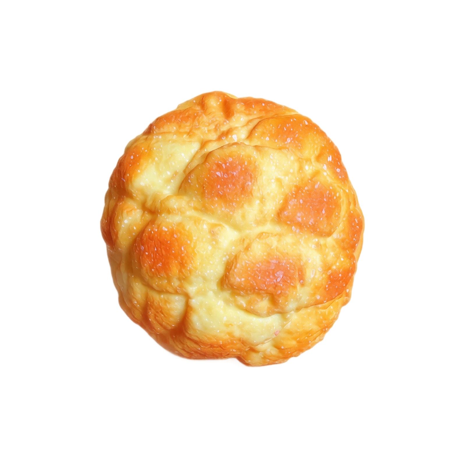 Pineapple Bun Slow Toy - Soft Bread Shaped Stress Toy for Adults and Kids One Size оранжевый