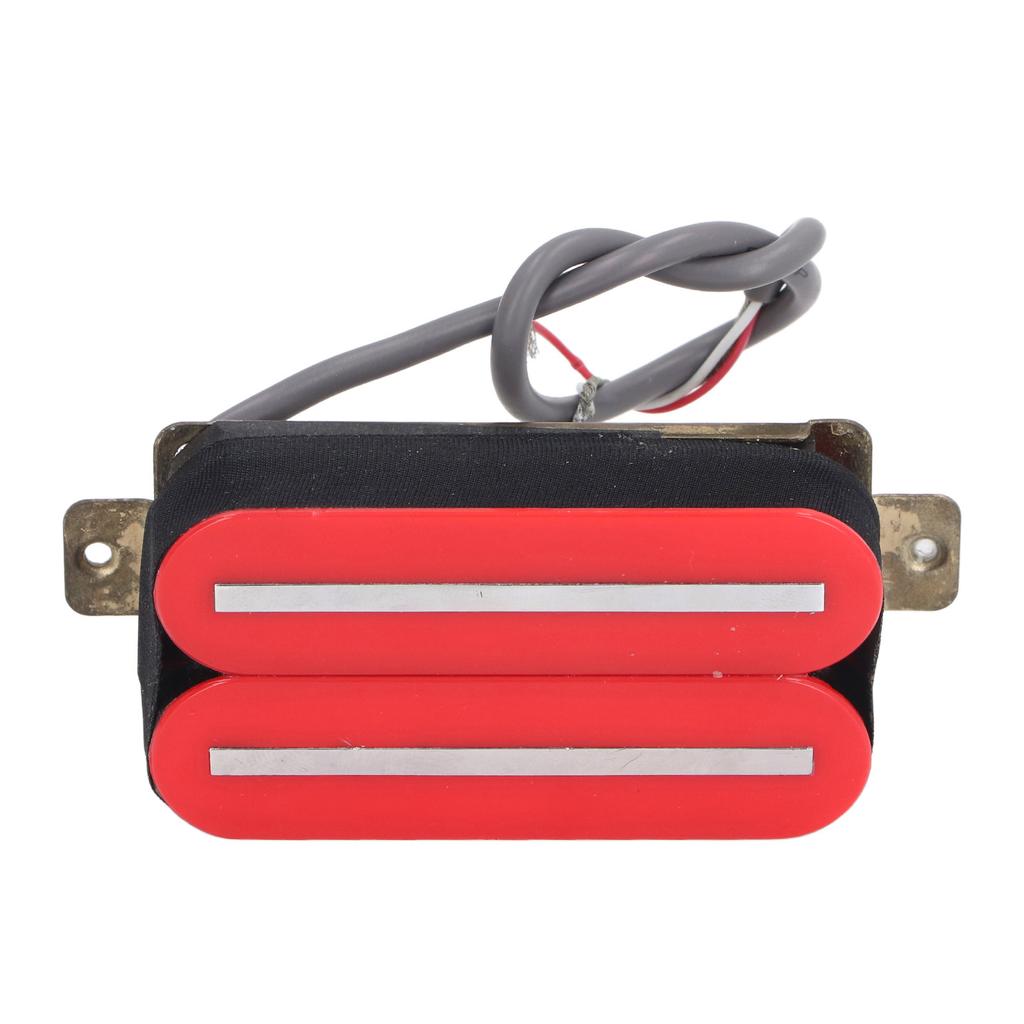 Electric Guitar Humbucker Pickup High Output Dual Hot Rail Dual Coil Pickup for ST SQ Red