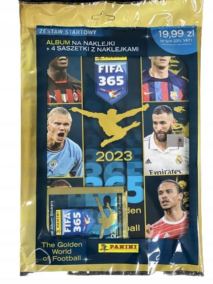 Fifa 365 2023 Sticker Album Set + 4 Sticker Packs