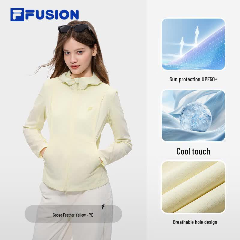 FILA FUSION Women s Cooling Hooded Sun Protection Jacket S