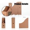8 Pcs Multifunctional Desk Organizer File Storage Box Cardboard Box Document Organizer Box File Holders Office Supplies