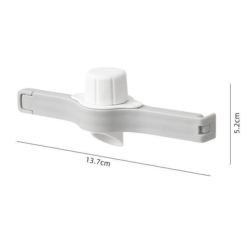 4/8Pcs Food Preservation Clip Heavy-Duty Plastic Sealing Clamp For Snack Paper Plastic Bags Fresh-Keeping Seal Pour Spout Clip