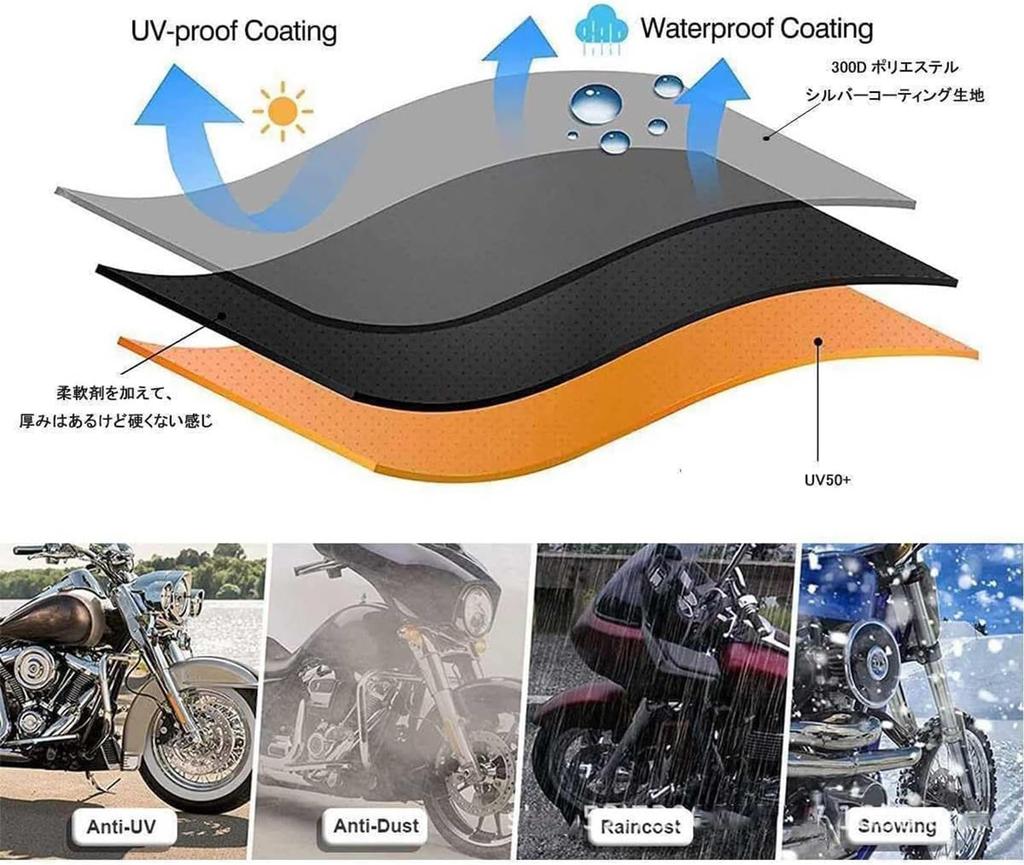 2024 Model Motorcycle Cover, Suitable for Honda Ducks 125 DAX125/ST125 Motorcycle Cover, All-Weather Thick,