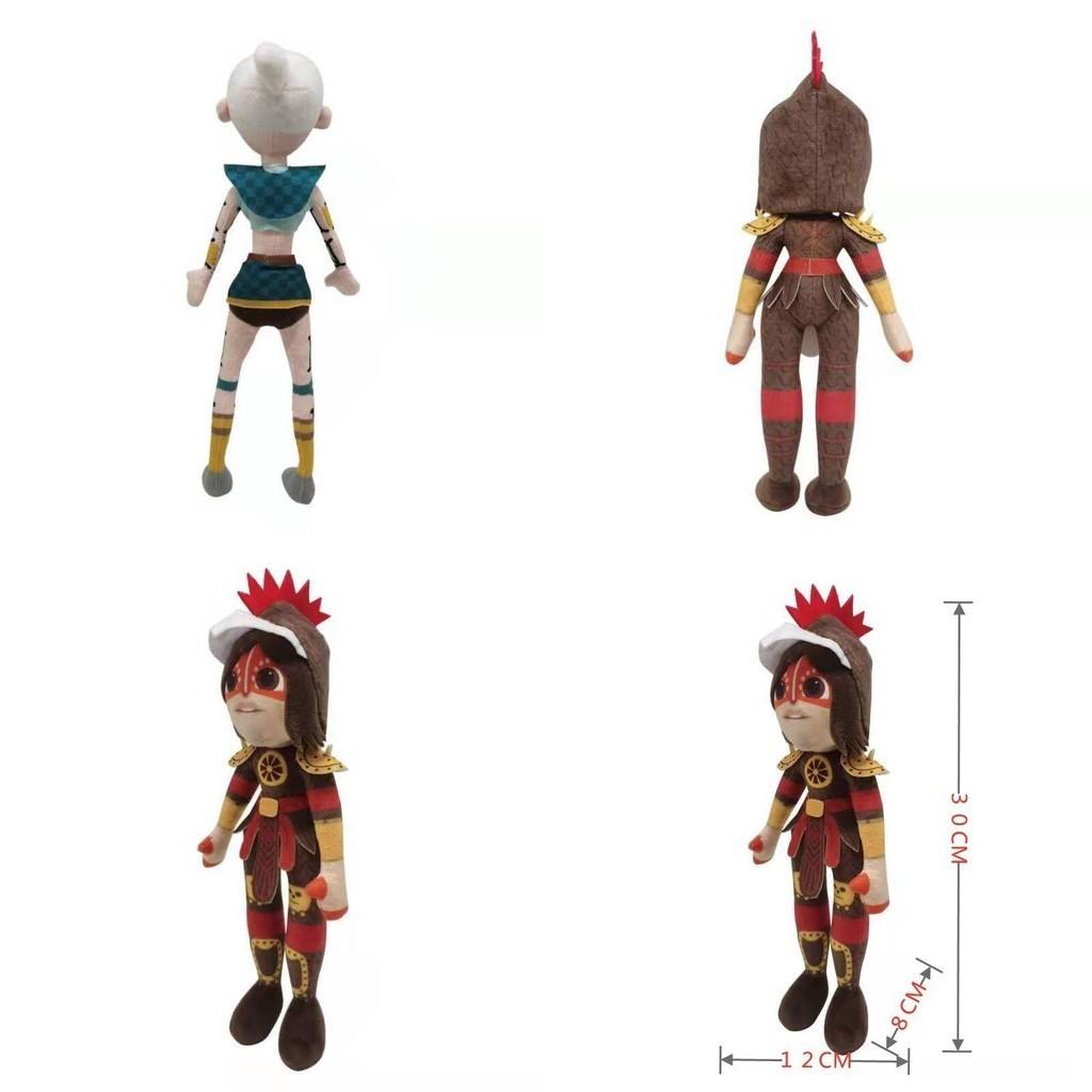 Maya And The Three Plush Toy Soft And Cute Chiapa Warrior Stuffed Doll Toy