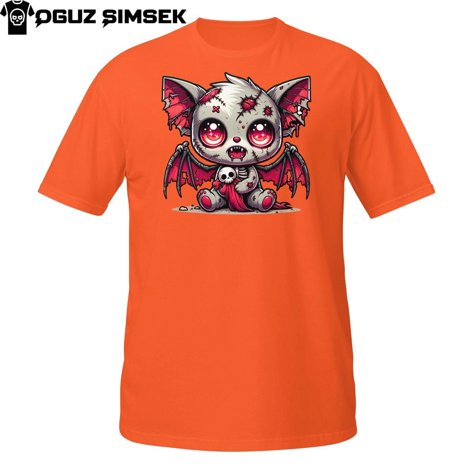 Funny Undead BaT Shirt Mens Womens Tees Top – Halloween Creature Tee for Horror and Bat Lovers M