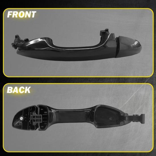 Rear Passenger Side Outside Exterior Door Handle for Toyota 2014- Corolla