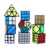 Qiyi Black Magic Cube Set: 2-7 Layer Pyramid, Maple Leaf, Skewb, SQ1, Mirror Cube - Hot-Selling Variety