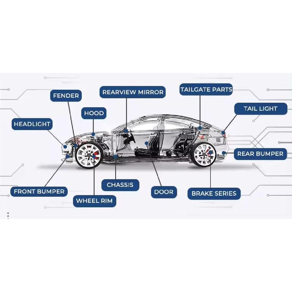 Vordere Stoßdämpfer für MG ZS OEM 10242405 Fahrwerkszubehör