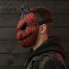 Breathable Halloween Costume Mask Pumpkin Mask, Scary Jack O Lantern Face for Party, Soft Comfortable Lightweight Cosplay Adults, Adjustable