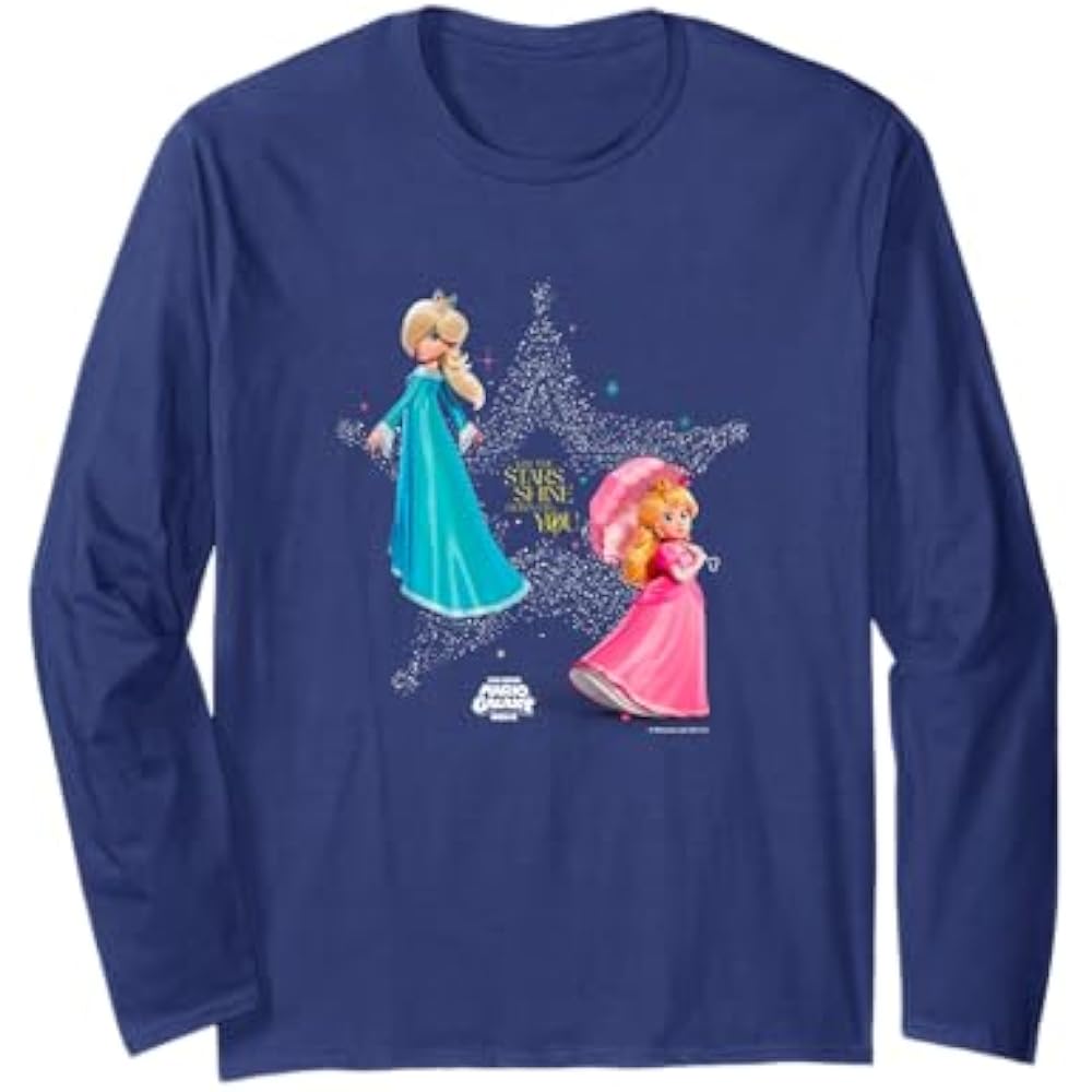 The Super Mario Galaxy Movie Starry Princess Duo Long Sleeve Tee