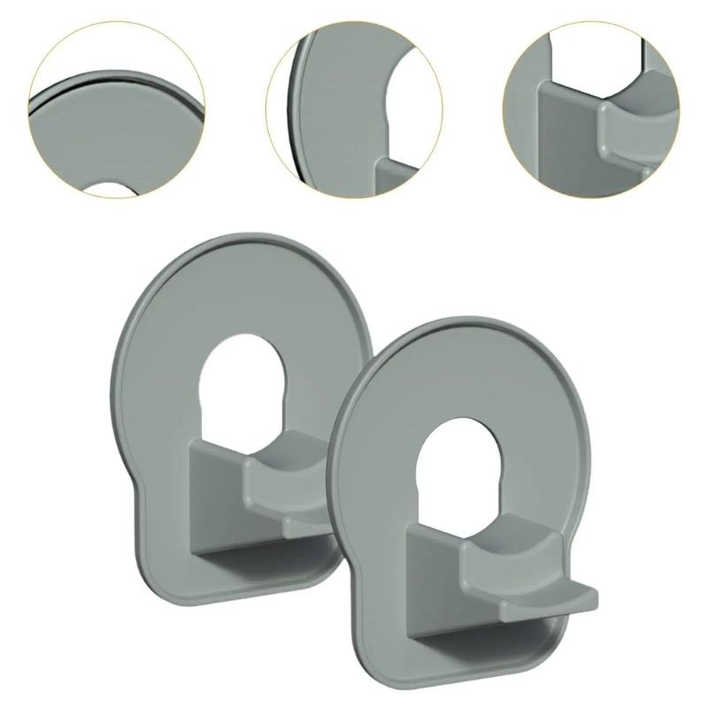 Pool Hose Support Brackets Swimming Pool Pipe Holder Plastic Texture Perfect for Pools Ground Mounted Stabilizers