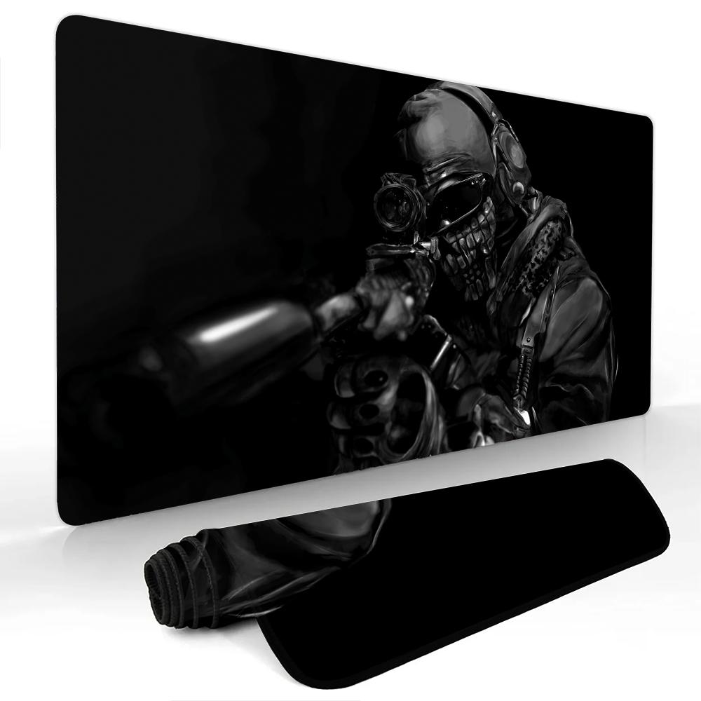 Snow tactical sniper large gaming Mouse Pad NonSlip Durable Desk Mat with Stitched Edge pc accessories Gaming mats Extended pad