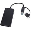 USB 3.0 Or USB C To Dual HD Splitter 2 In 1 USB To HD Output Adapter Support 4K 2K Extended Display for PC Laptop