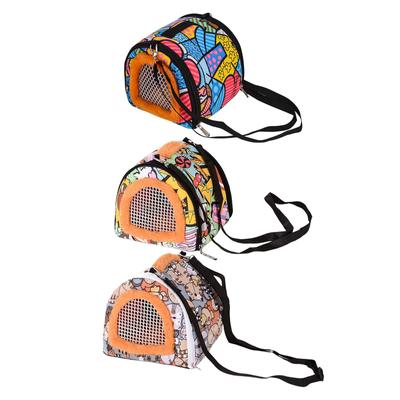 Hamster Transporttasche Haustiertragetaschen für Igel Kaninchen Zuckergleiter Chinchilla Meerschweinchen Eichhörnchen Outdoor Reise Transporttasche