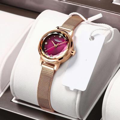 Neue Topmarke Damenuhr Damen Wasserdicht Mode Neu Trendig Schlicht Kleine Elegante Quarz Armbanduhr für Studentinnen