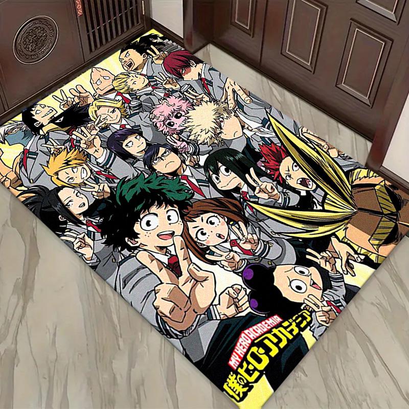 Anime Hero Academia Carpet Rug for Living Room Bedroom Home Sofa Decoration,Kids play Non-slip Floor Mat