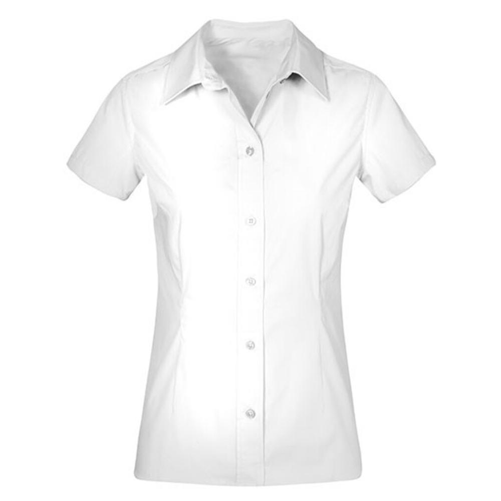 Promodoro Womens/Ladies Poplin Short-Sleeved Shirt