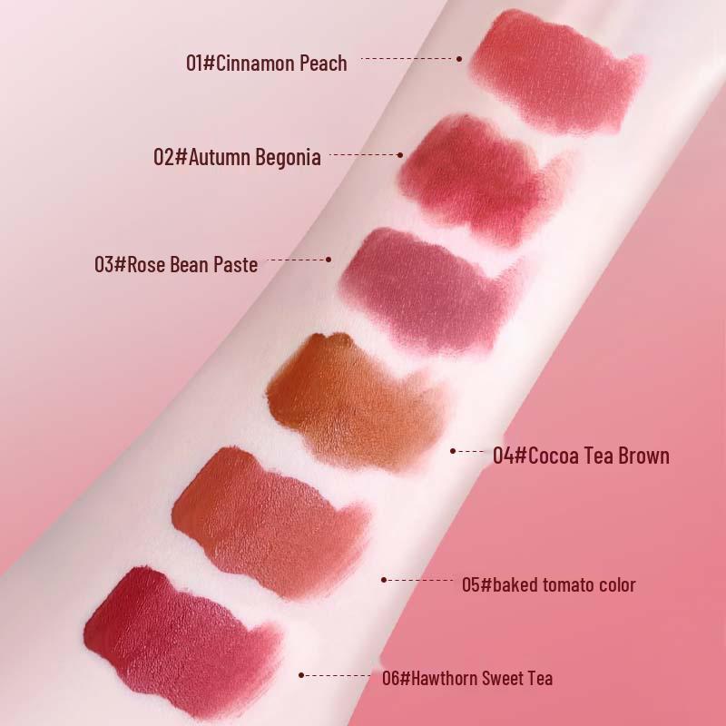 Colorkey Milk Mist Matt Samt Lipgloss: Nude, Übertragungsfester, Aufhellender Matter Lippenstift für Frauen.
