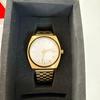 Used NIXON TIME TELLER Battery Operated Watch Gold Men's