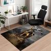 Custom Name Heroes Gaul Printed Carpet Rug For Office Chair Living Room Bedroom Kitchen Room Decor Gifts