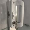 with Key Anti-theft Door Lock Set Aluminum Zinc Zinc Alloy Sliding Door Handle Replacement  Garage Sheds