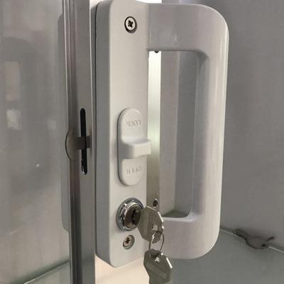 Aluminum Alloy Sliding Door Lock with Key Anti Rust Anti-theft Door Lock Set with Handle Easy To Install