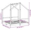 VidaXL Bed Frames for Children, Double Bed for Children, Indoor Bedroom House Bed, Modern, White 2x(70x140) Cm 3200593