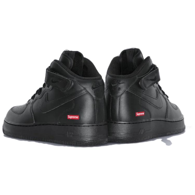 Nike Air Force 1 Mid Supreme Black Sneakers FZ8784-001