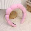 Fashion Sponge Headband For Women Hair Accessories Multifunction Head Band For Face Washing Makeup Removal Shower Hair Band