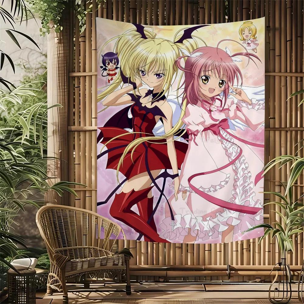 Shugo Chara Japan Anime Tapestry Art Printing Bohemian Wall Tapestries Mandala Decor Blanket