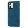 For Motorola Moto G54 5G Magnetic Case Skin-touch Wallet Stand PU Leather Phone Cover