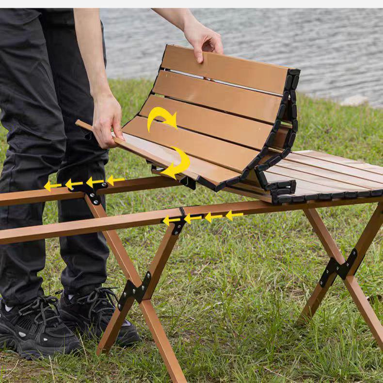 Portable Folding Table for Outdoor Camping and Picnics