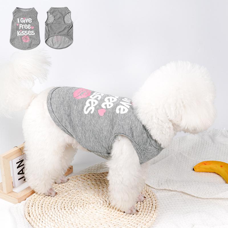 2025 Stylish Cotton Vest for Medium Dogs - Teddy & Bichon