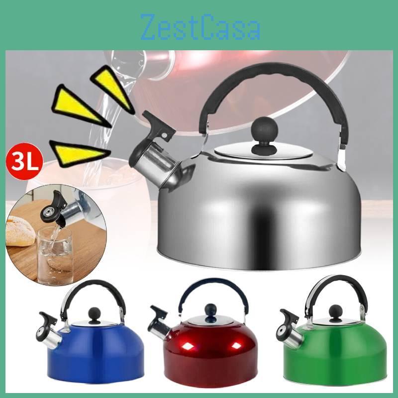 High Quality Stainless Steel Whistling Kettle Colorful Design Modern Style Available In Multiple Sizes