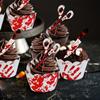 24/48Pcs Halloween Cupcake Wrapper Toppers Bloody Knife Scissors Cake Decoration Halloween Birthday Party Supplies Baking Tools
