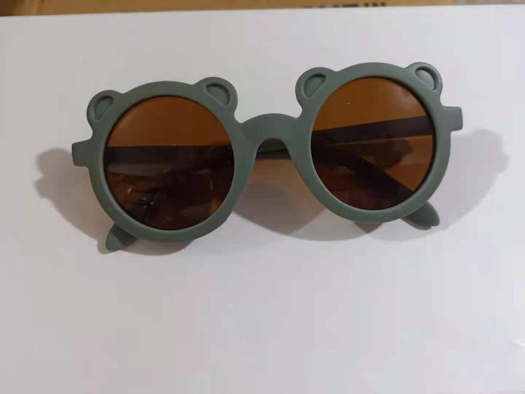 Denmark Matte Round UV400 Foldable Children's Sunglasses